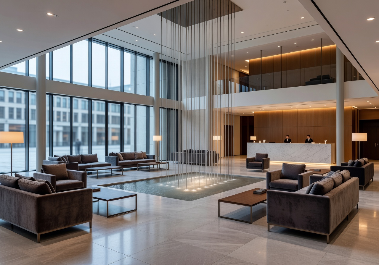 Grand Hyatt Berlin Lobby Area